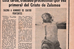 Periódico Cristo de Zalamea